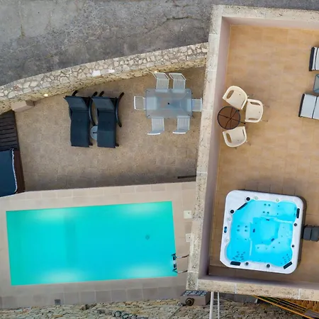 Olga's Filoxenia - Aladanos-private Pool And Heated Jacuzzi Villa *
