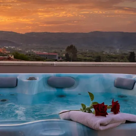 Villa Olga's Filoxenia - Aladanos-private Pool And Heated Jacuzzi *