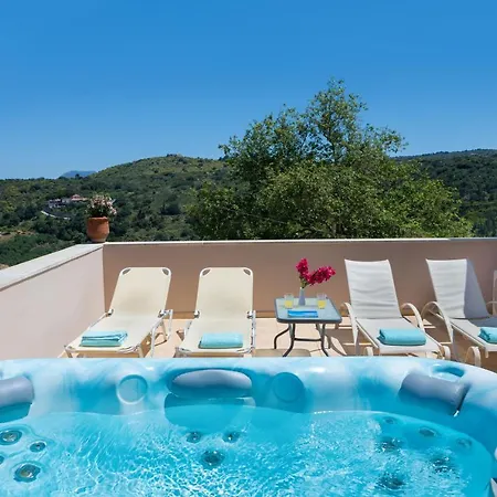 Olga's Filoxenia - Aladanos-private Pool And Heated Jacuzzi